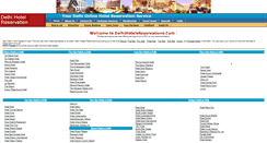 Desktop Screenshot of delhihotelsreservations.com